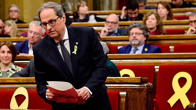 Torra afirma que recuperará las 16 leyes suspendidas por el Constitucional