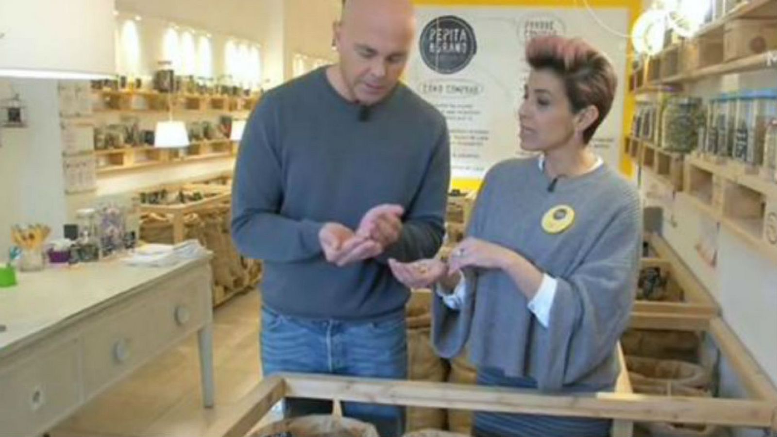 ¡Bizcocho de garbanzos!