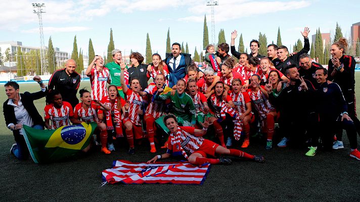  - El Atlético de Madrid Femenino revalida el título de Liga
