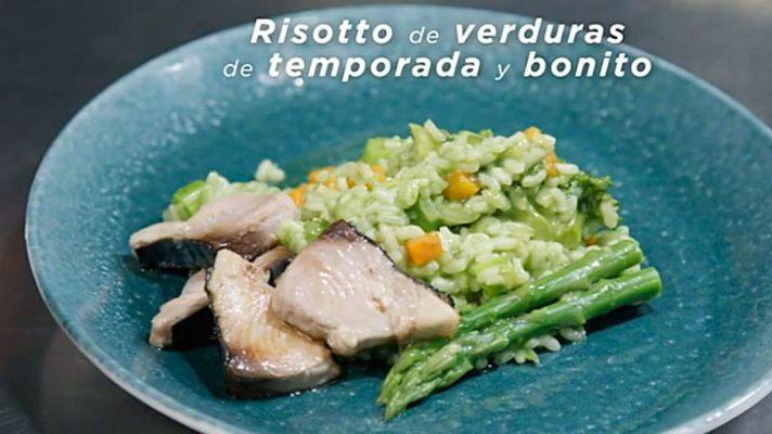 RTVE Cocina - Risotto de verduras de temporada y bonito