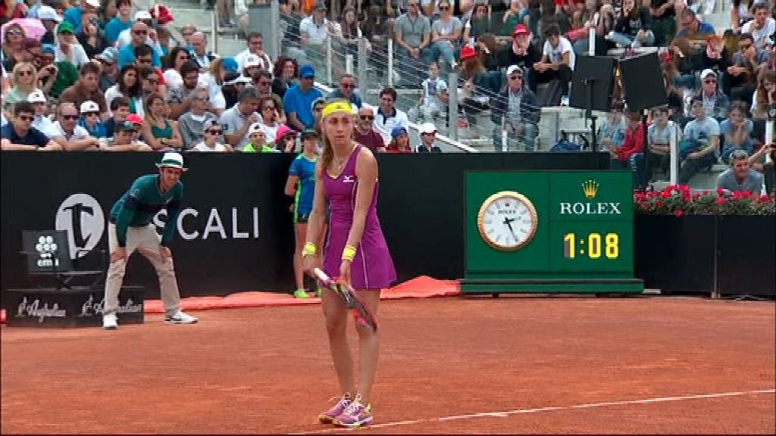 Tenis - WTA Torneo Roma: A. Krunic - R. Vinci - ver ahora