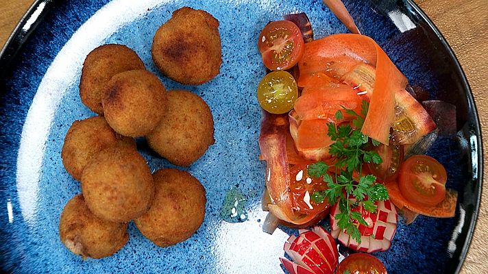 RTVE Cocina - Croquetas de pringá