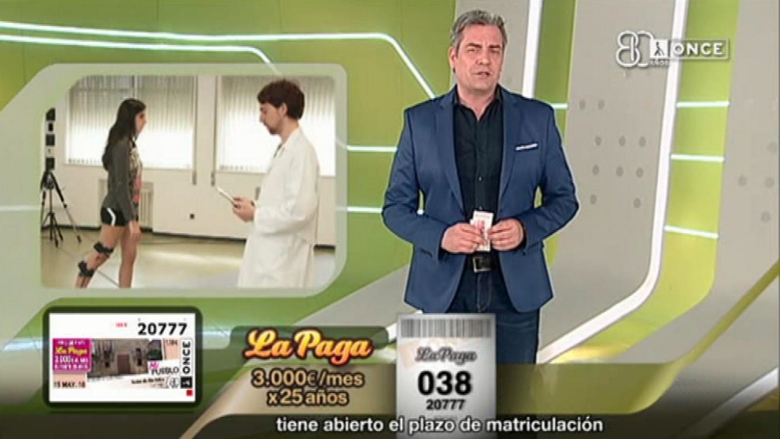 Sorteo ONCE - 15/05/18 - ver ahora