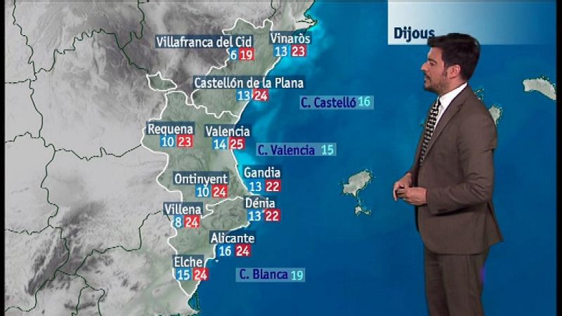 El tiempo en la Comunidad Valenciana - 16/05/18 - ver ahora