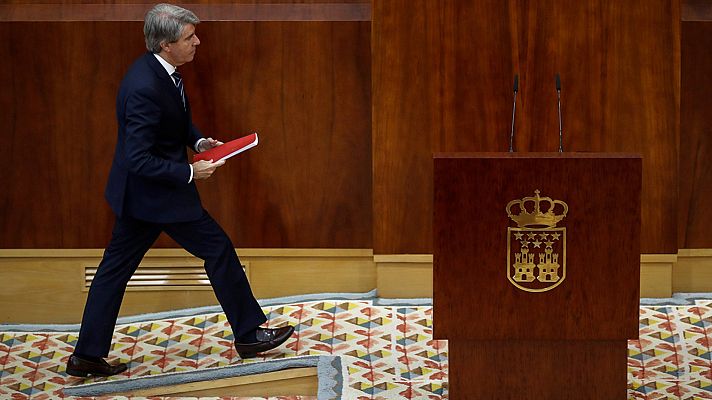 Telediario 1 - Garrido destaca el legado de Cifuentes y avisa de que queda un año "crucial"