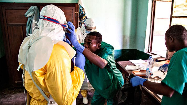 Telediario 1 - La República Democrática del Congo lucha contra la expansión del nuevo brote de ébola