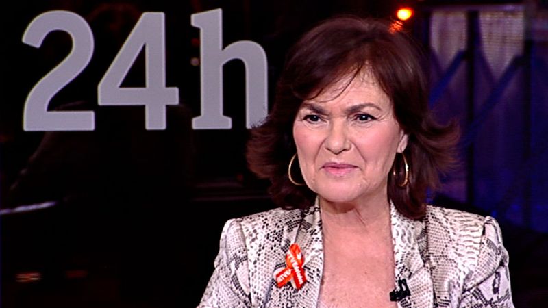 Carmen Calvo (PSOE): "No existe la posibilidad de suspender una autonomía, y Rivera prácticamente lo está pidiendo en Cataluña"