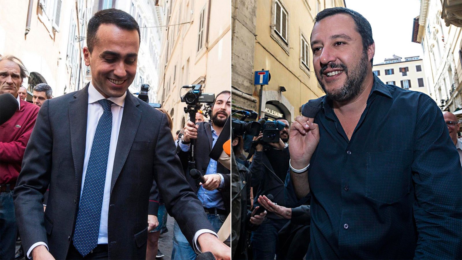 M5S y la Liga pactan un gobierno en Italia