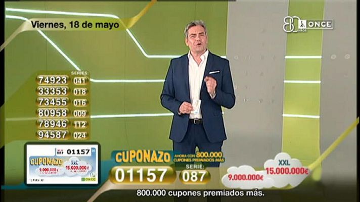 Sorteos ONCE - Sorteo ONCE - 18/05/18