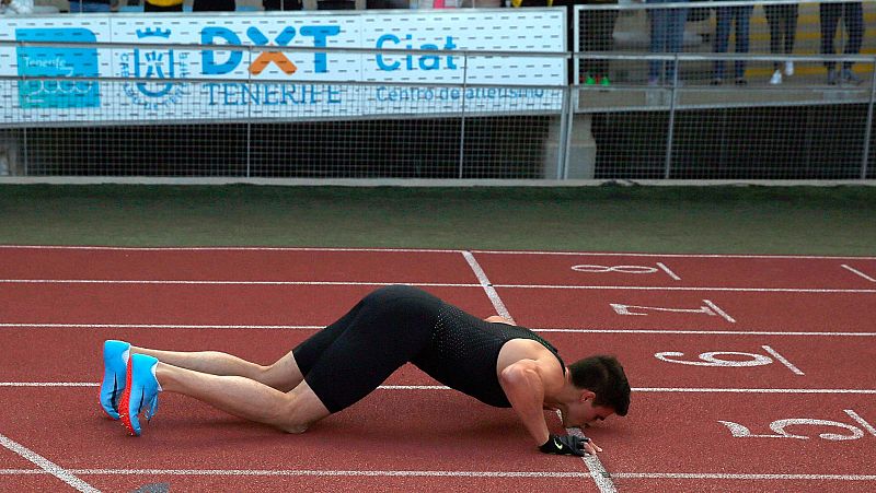 Bruno Hortelano regresa con su mejor marca personal en 400 metros | Ver