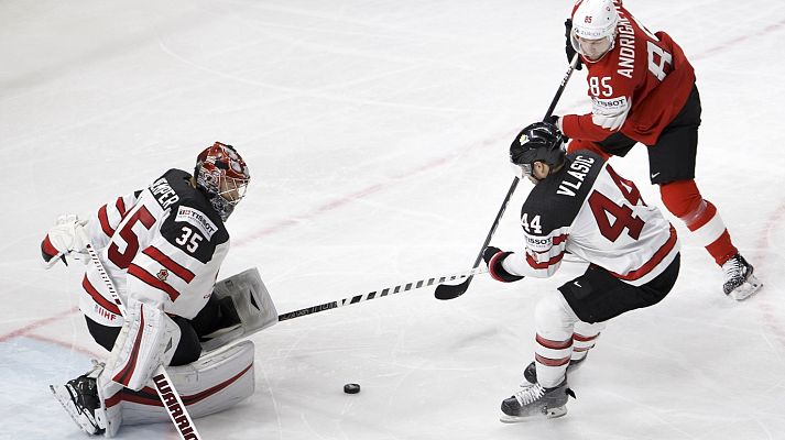 Hockey sobre hielo - Campeonato del Mundo. 2ª Semifinal: Canadá - Suiza