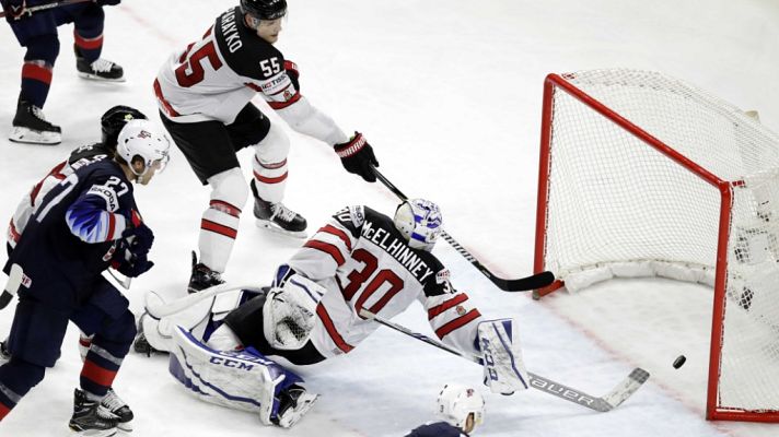 Hockey sobre hielo - Campeonato del Mundo. 3º y 4º puesto: EE.UU - Canadá