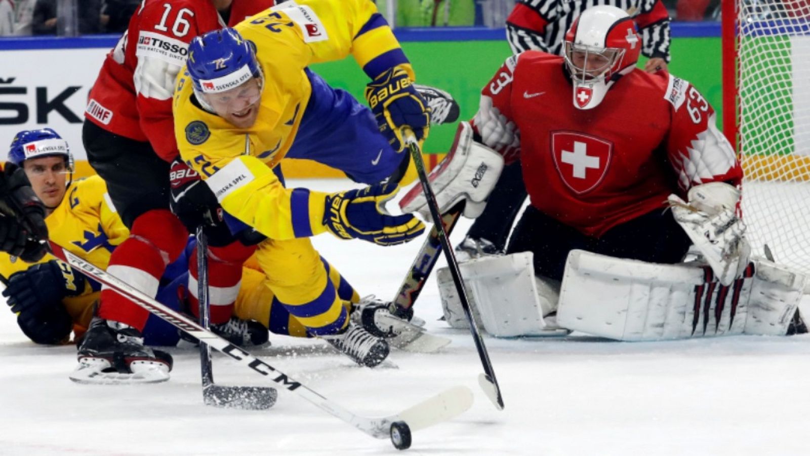 Hockey Hielo - Campeonato del Mundo. Final: Suecia - Suiza, desde Copenhagen (Dinamarca) - ver ahora