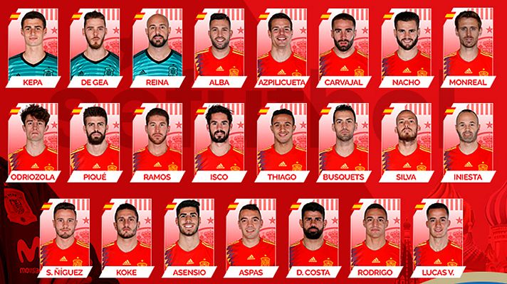 Telediario 1 - Mundial 2018 | Odriozola y Monreal entran en la lista de España; Morata se queda fuera