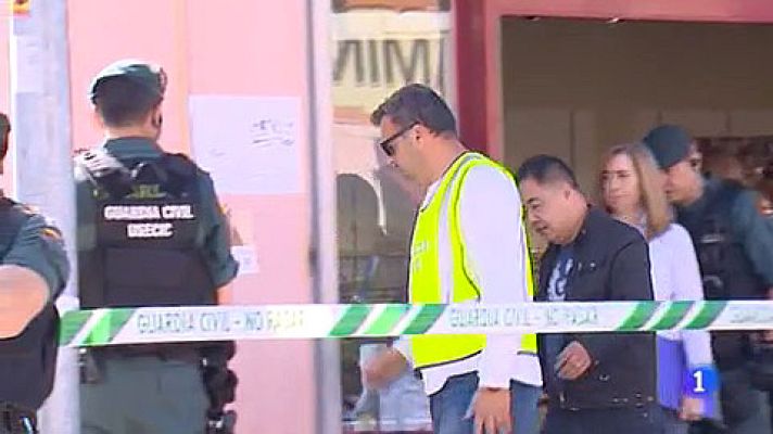 Telediario 1 - Medio centenar de detenidos en una nueva operación contra la mafia china