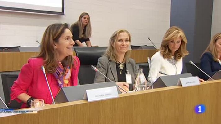 Telediario 1 - RTVE se ha adherido al código de buenas prácticas para la gestion del talento y la mejora de la competitividad de las empresa