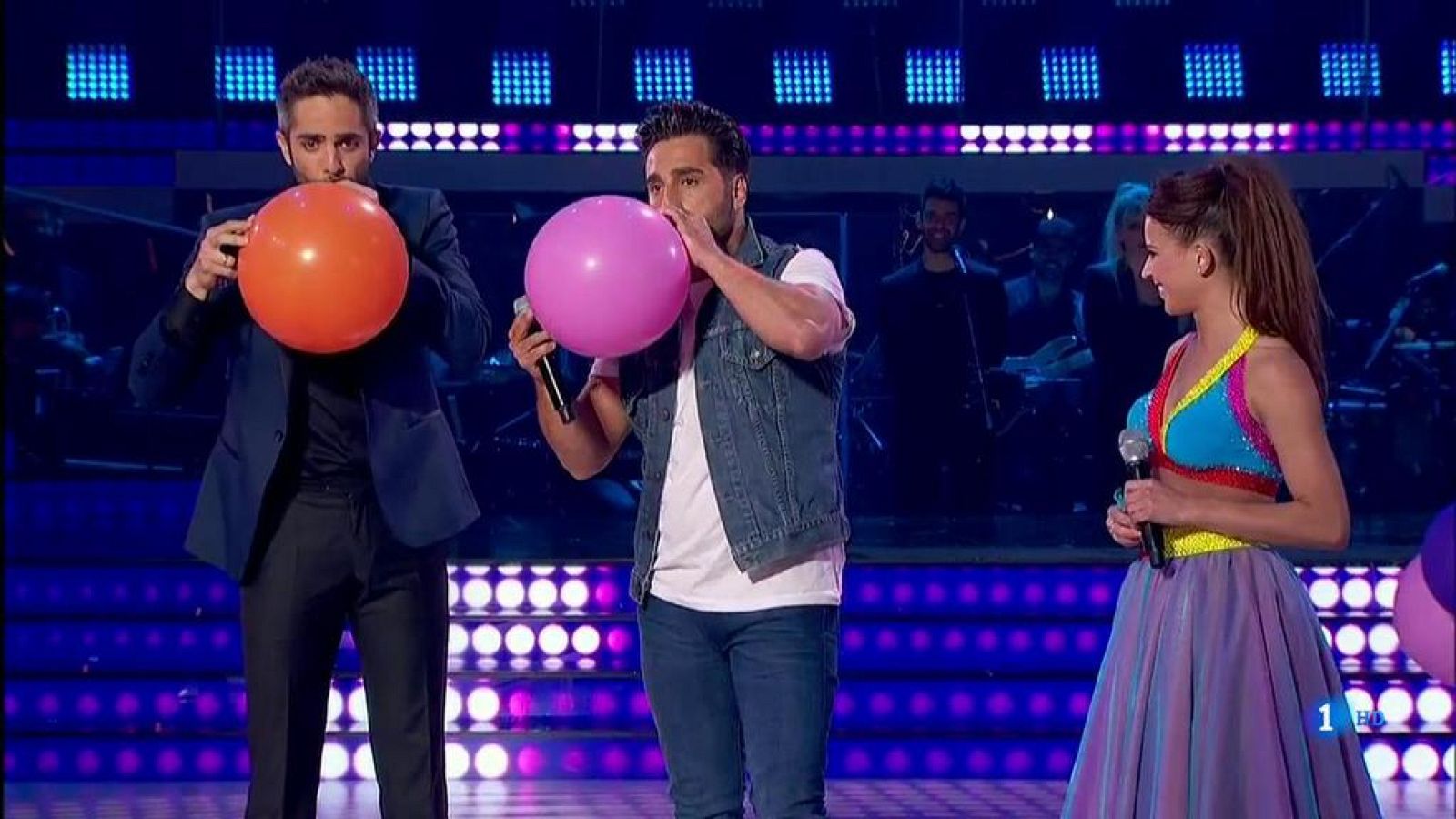 Bailando con las estrellas - David Bustamante reta a Roberto Leal