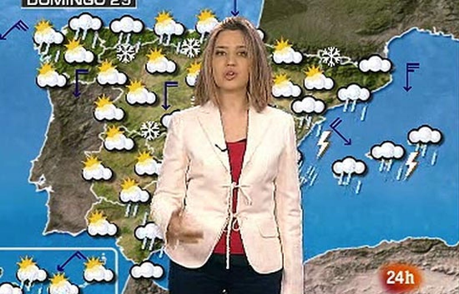 El mal tiempo será generalizado en toda España con nubes, lluvia y bajada de las temperaturas.