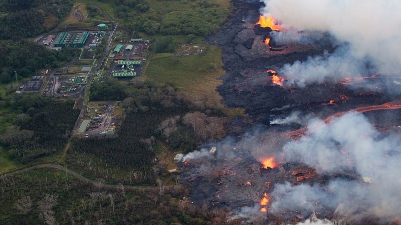 El volcán Kilauea ahoga el turismo en Hawai