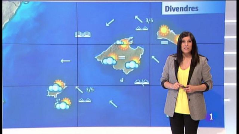 El temps a les Illes Balears - 24/05/18