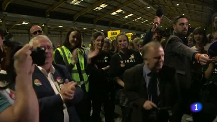 Telediario 1 - Irlanda dice "sí" a la reforma de la ley del aborto