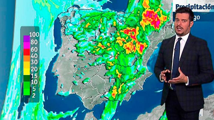 El tiempo - El tiempo inestable continuará presente en la Península, con fuertes chubascos y tormentas
