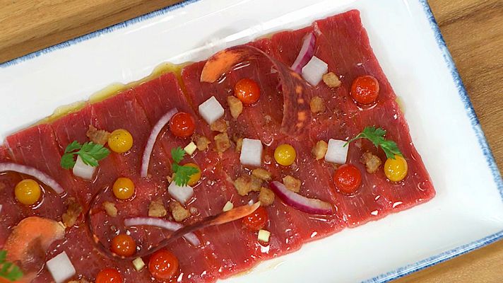 RTVE Cocina - Carpaccio de atún