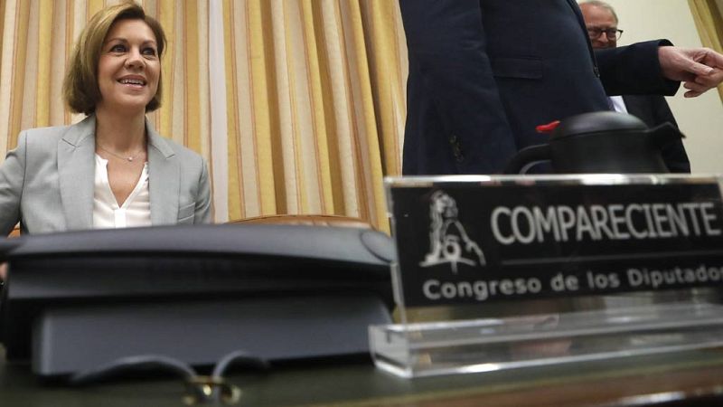 Cospedal niega la 'caja B' del PP y ve "tendenciosos" los argumentos del juez que dudan de la credibilidad de Rajoy