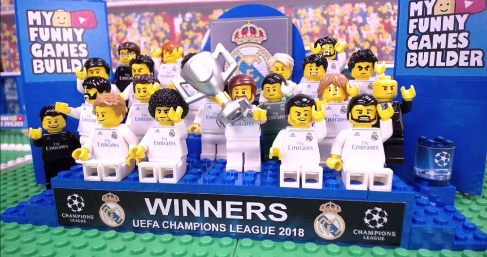 El Madrid gana la Champions también en versión Lego | Ver