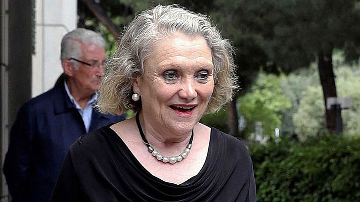 Telediario 1 - El mundo de la cultura, la política y la prensa da el último adiós a María Dolores Pradera