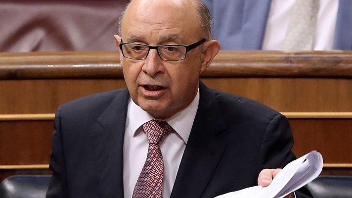 Informativo 24h - Montoro apunta a la moción de censura del PSOE como causa de la subida de la prima de riesgo