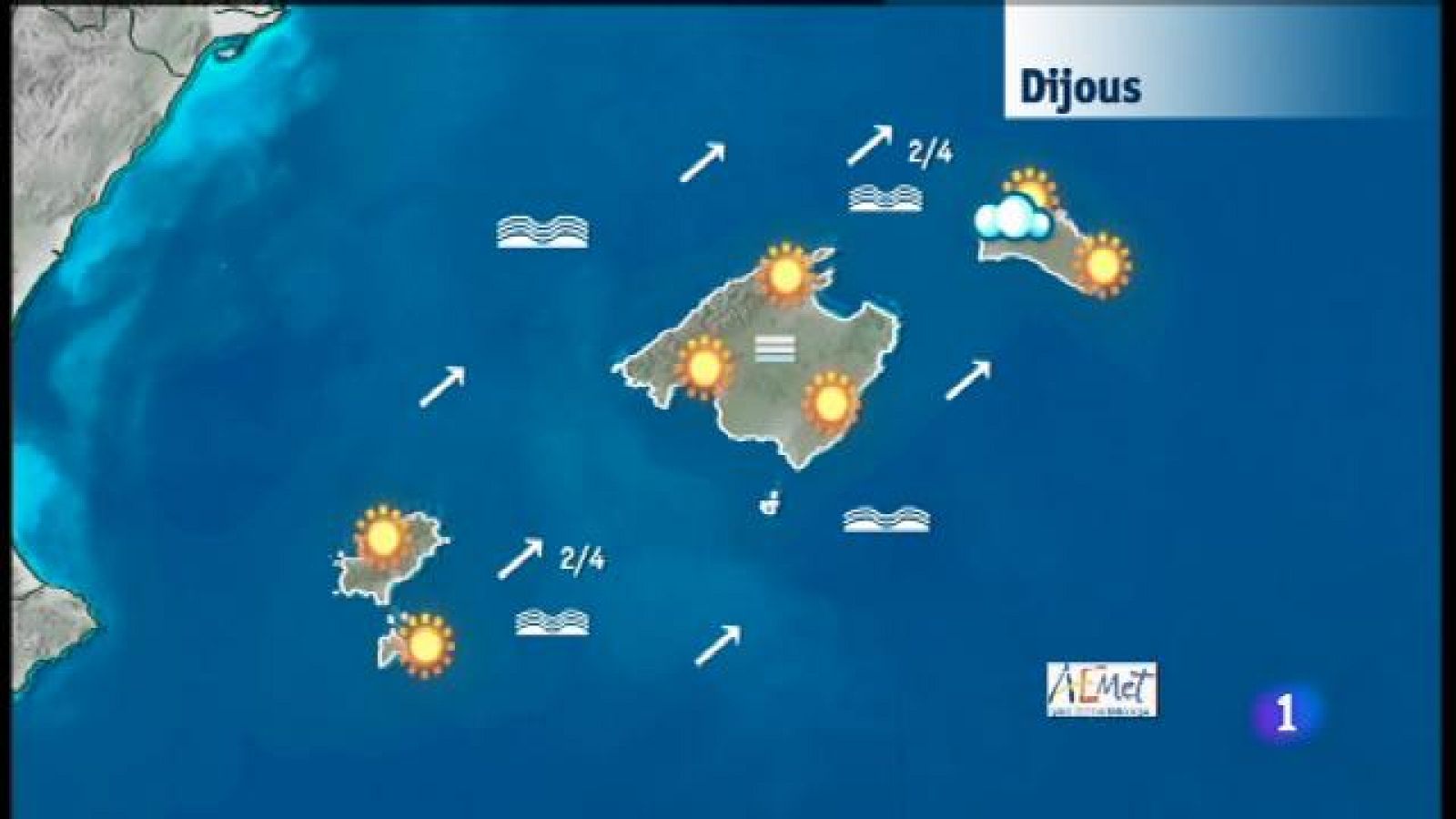 El temps a les Illes Balears - 30/05/18