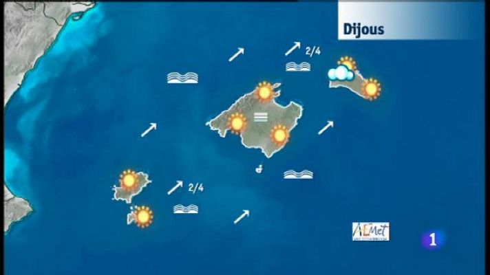 Informatiu Balear - El temps a les Illes Balears - 30/05/18