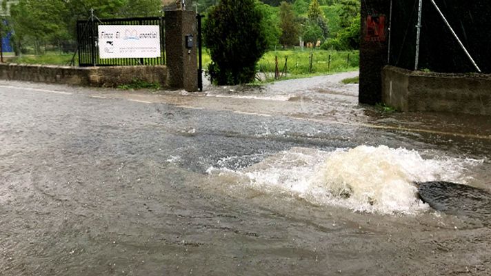 El tiempo - Posibles chubascos o tormentas localmente fuertes en Pirineos y sistema Ibérico