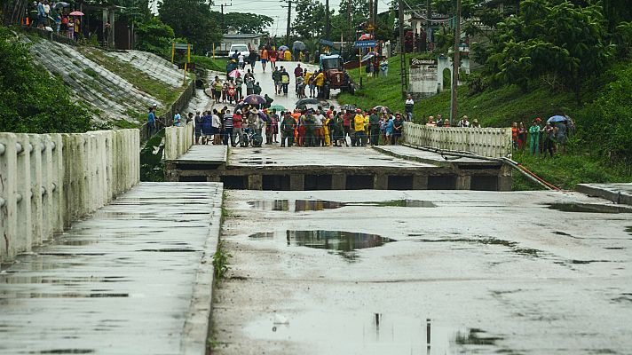 Telediario 1 - Cuatro muertos en Cuba por la tormenta 'Alberto'