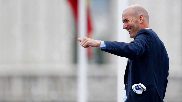 Telediario 1 - La trayectoria de Zidane en el Real Madrid