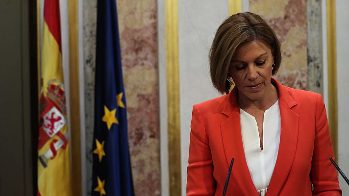 Informativo 24h - Cospedal: "Rajoy no va a dimitir porque el PP no podría seguir en el Gobierno"