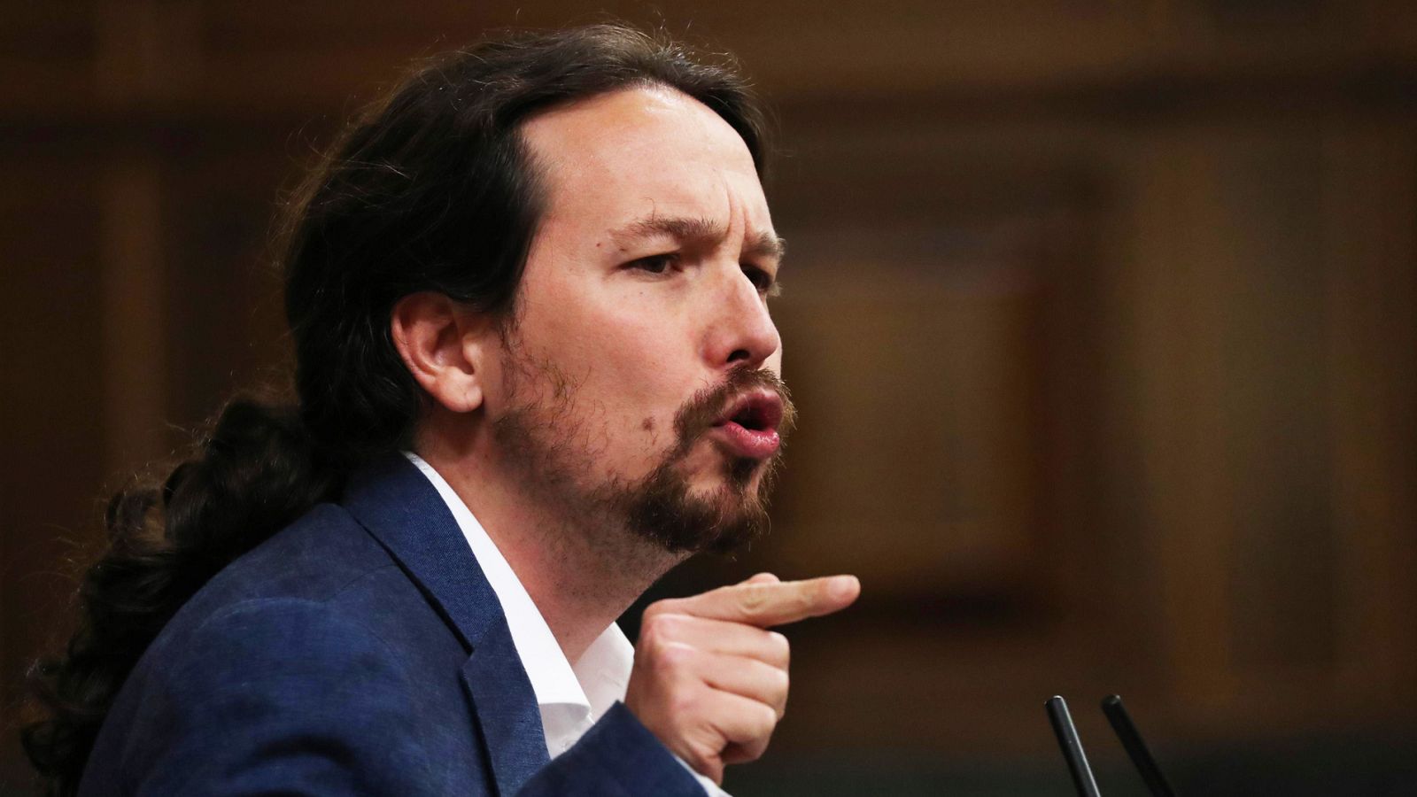 Pablo Iglesias califica el discurso de Rivera como "propio de un fascista" - Informativo 24h | Ver