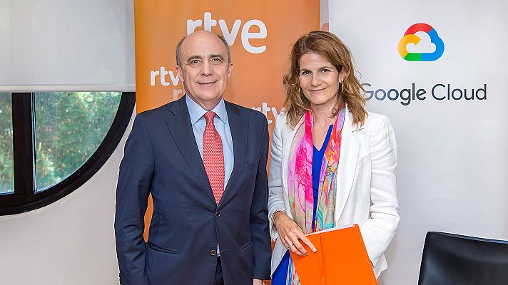 Telediario 1 - Google se suma al proyecto 'Journalism Innovation HUB' de RTVE