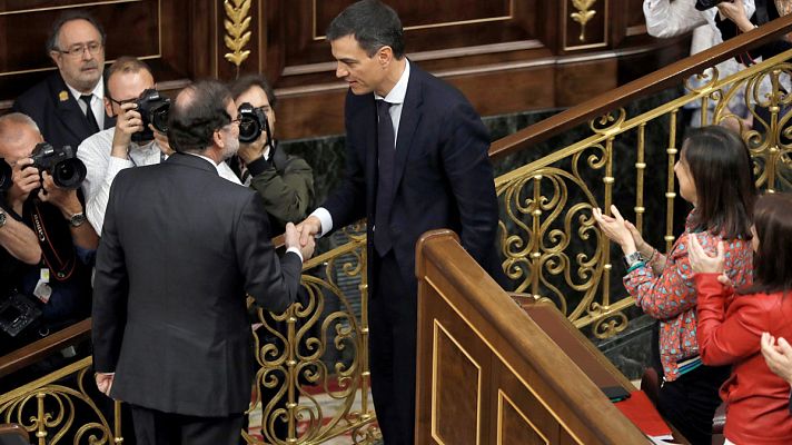 Informativo 24h - Prospera la moción contra Rajoy en el Congreso y Pedro Sánchez es investido presidente