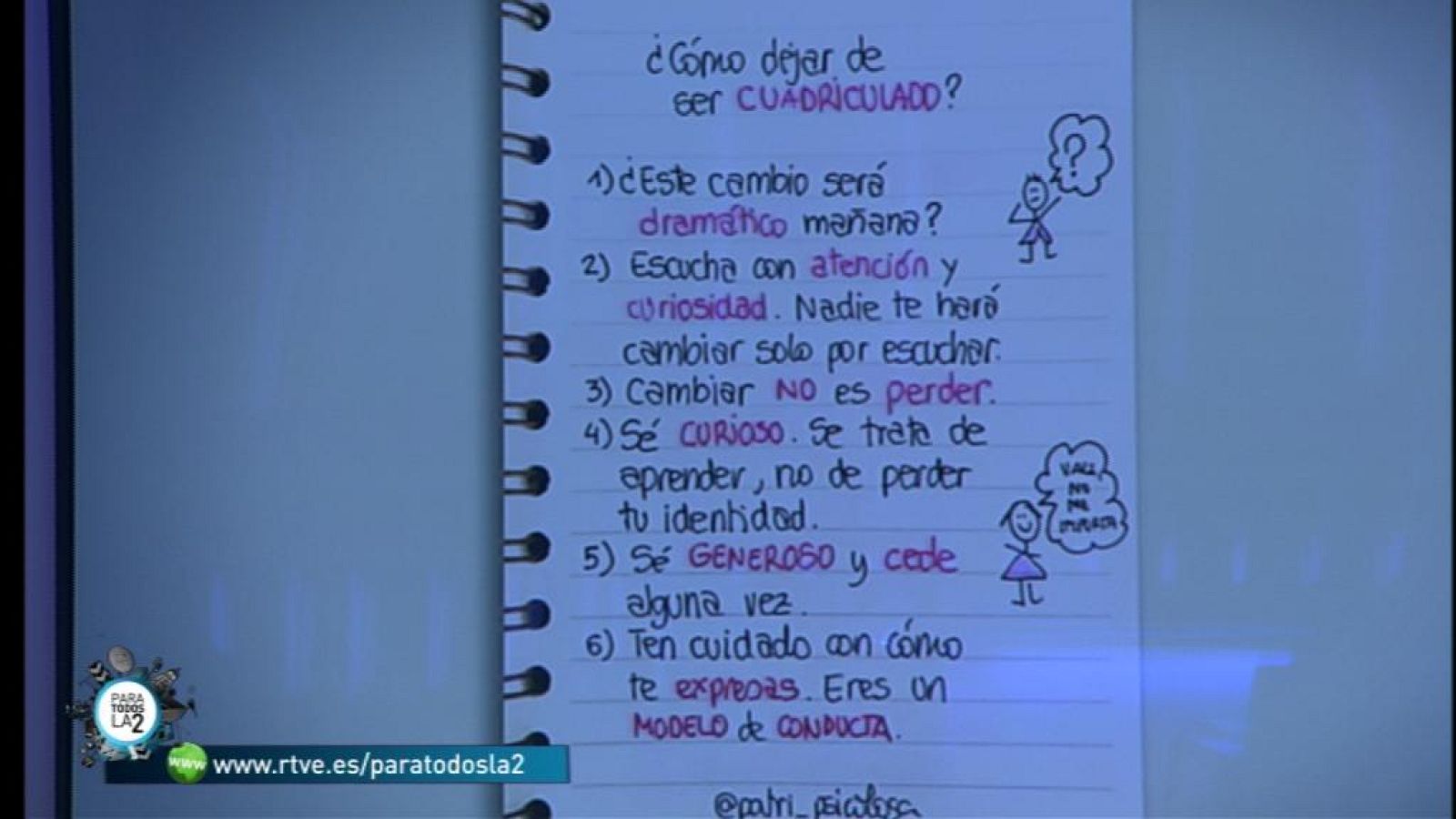 Para todos La 2 - Psicología - Sin miedo a los cambios