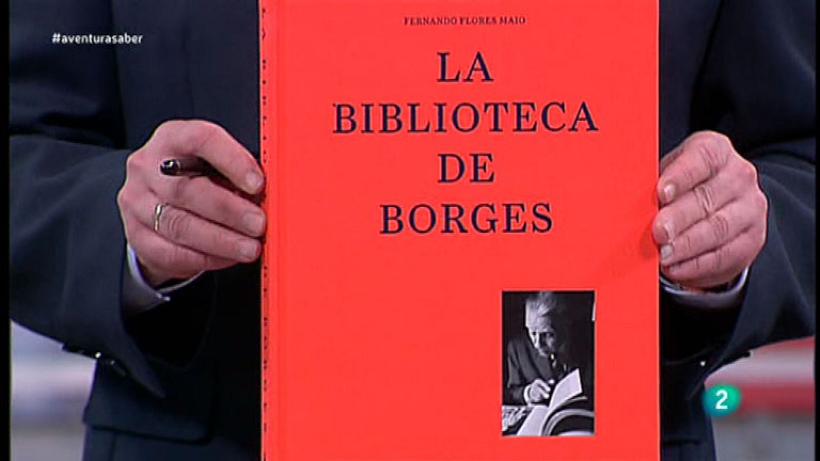 La Aventura del Saber. TVE.'La Biblioteca de Borges', del fotógrafo Fernando Flores Maio. Libro recomendado.