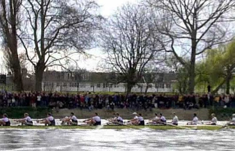 Oxford ha conseguido ganar, por segunda vez consecutiva, a Cambridge en la tradicional regata que enfrenta a ambas universidades en el Tamesis.