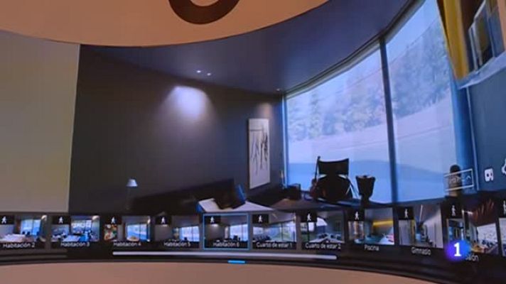 Telediario 1 - Se clausura el Salón Inmobiliario Internacional de Madrid