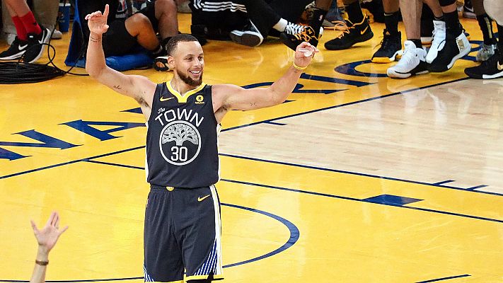 Baloncesto en RTVE - Exhibición de Curry y los Warriors se colocan 2-0 ante los Cavaliers