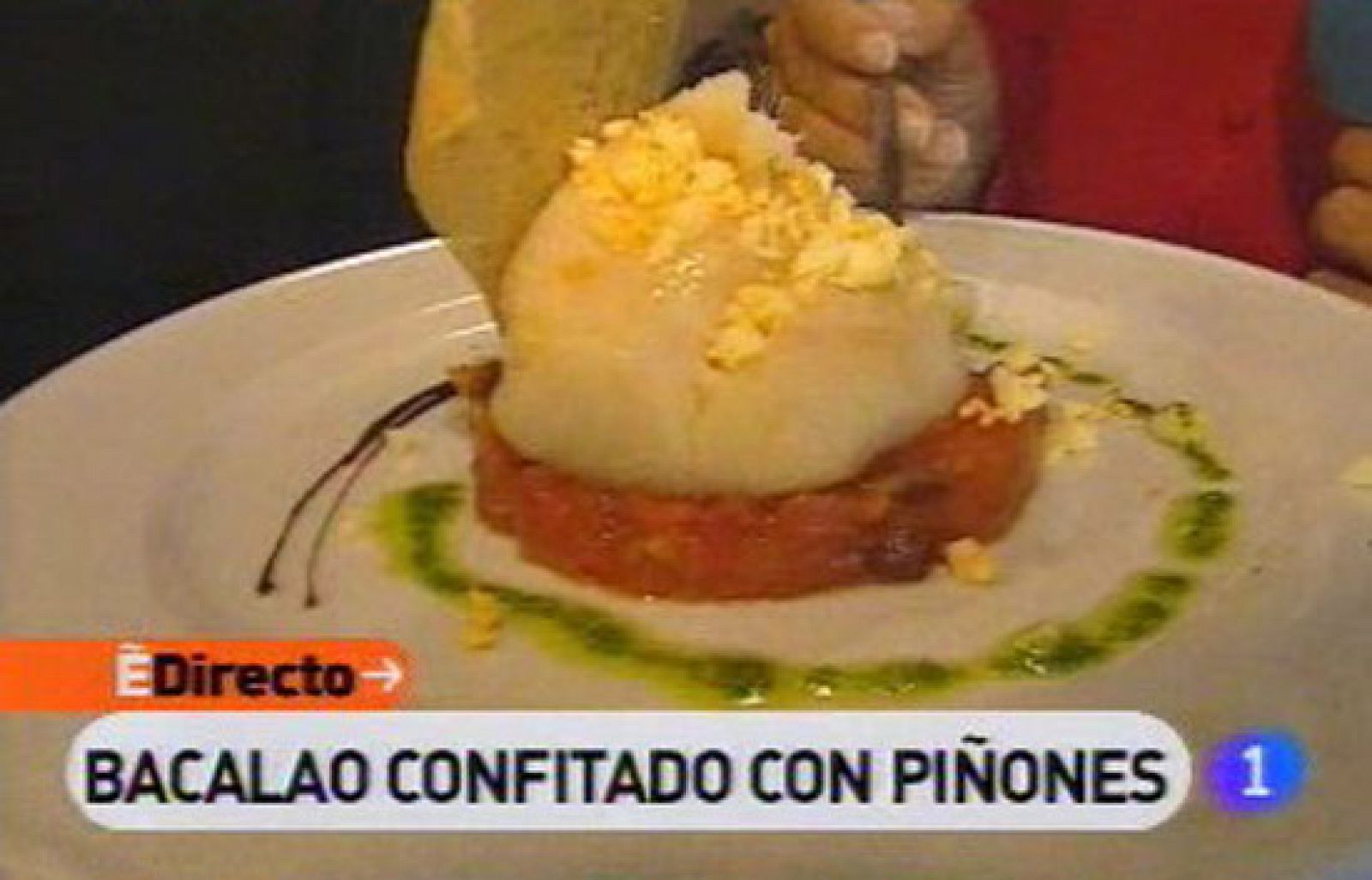 España Directo - Bacalao confitado con piñones - RTVE Cocina | Ver
