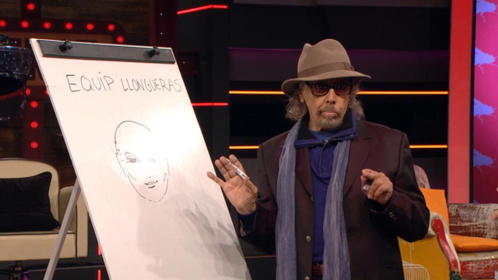 Programa inesperat - Lluís Llongueras - Qui dibuixa millor? Llongueras, Judit, Toni o Sergi Mas?