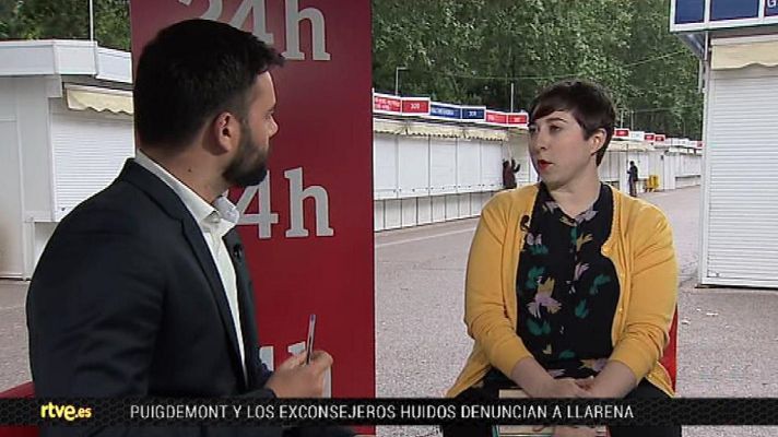 Cultura en Rtve.es - Feria del Libro - Elena Medel