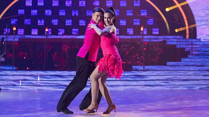 Bailando con las estrellas - Patry Jordán y Rubén Savador bailan "La mordidita"