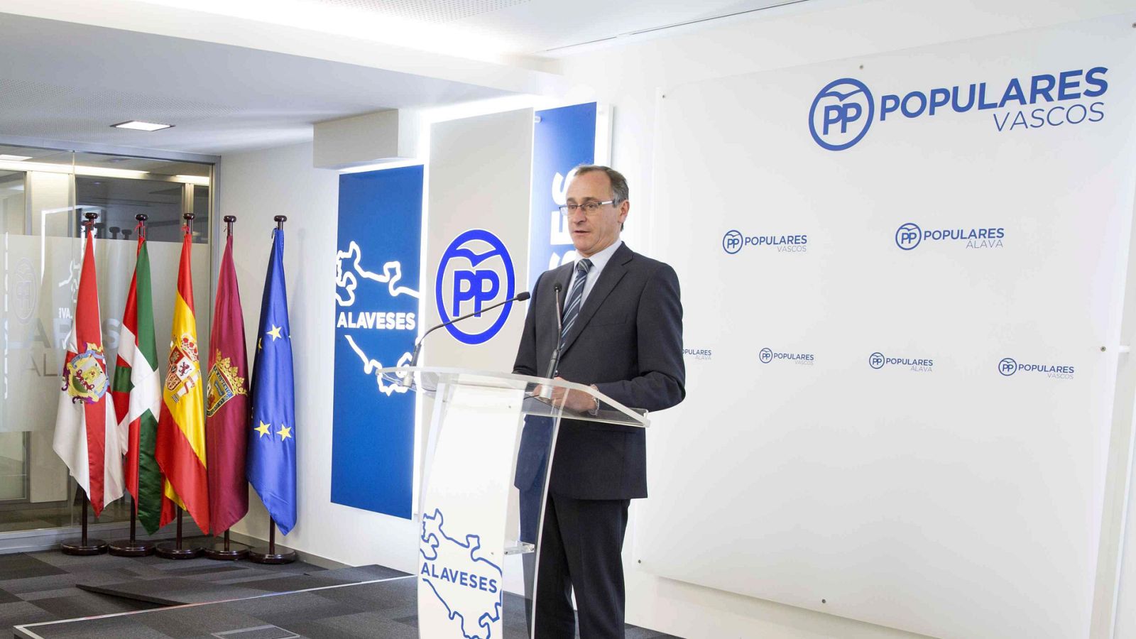 El PP asegura que no presentará enmiendas en el Senado a las inversiones de los presupuestos en el Pais Vasco